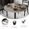 Flash Furniture Glenbrook 36in. Round Table Top w/White or Gray Reversible Laminate Top XU-RD-36-WHGY-GG - alternate 9